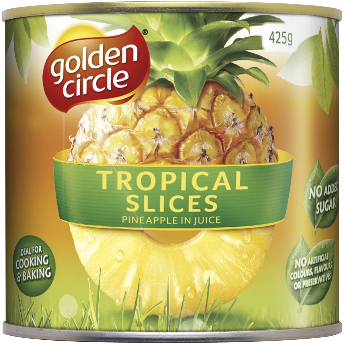 Calories in Golden Circle Tropical Slices Pineapple In Juice calcount