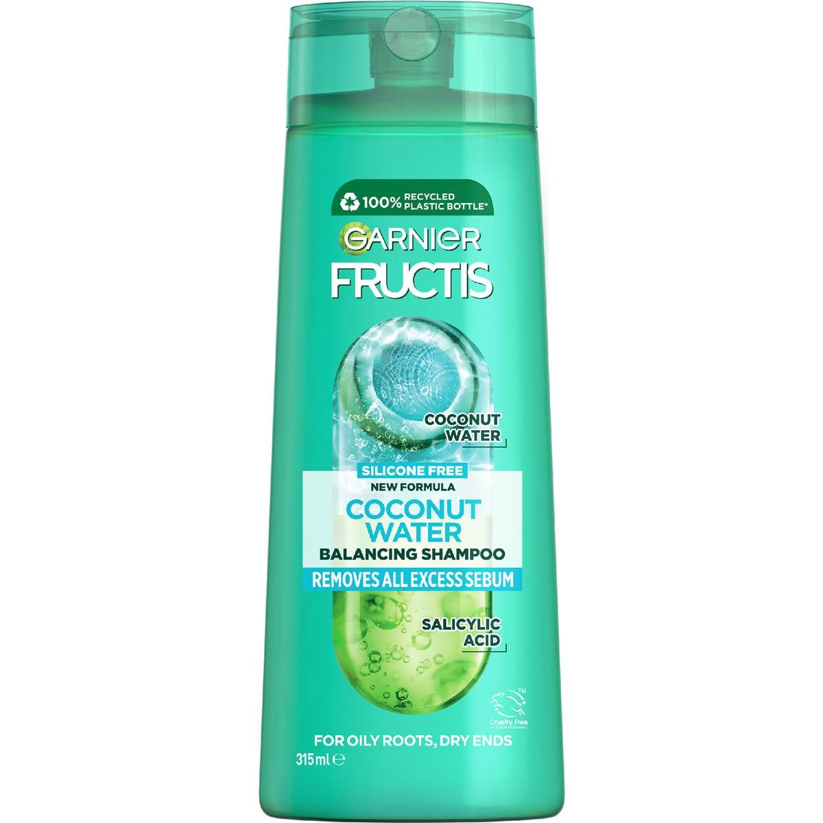 Garnier Fructis Coconut Water Shampoo 315mL