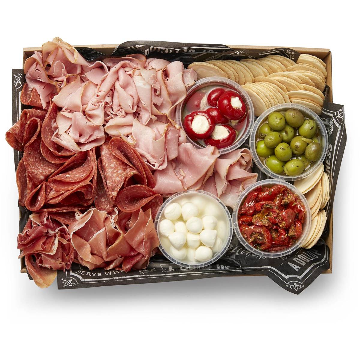 From the Deli Mediterranean Delight Platter