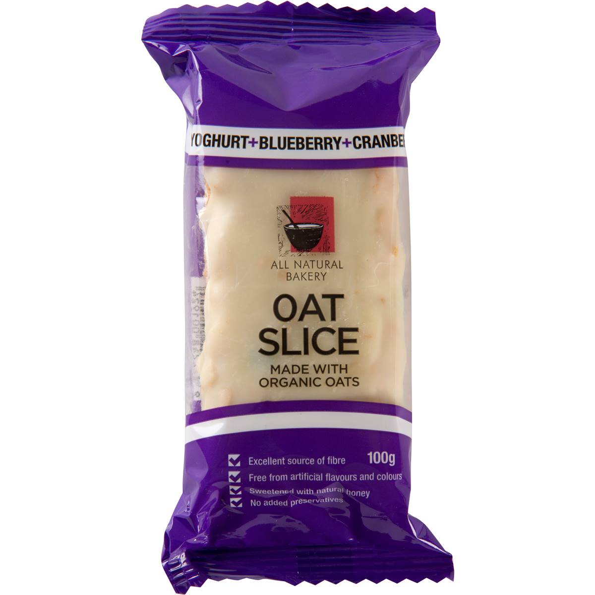 Calories in All Natural Bakery Oat Slice