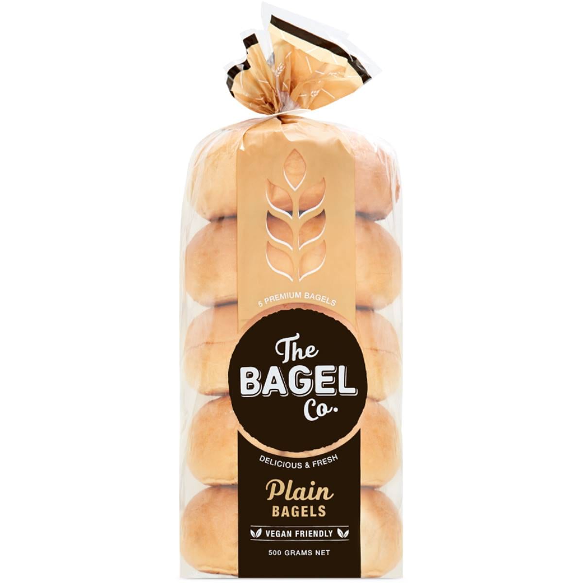 Calories in The Bagel Co. Plain Bagels calcount