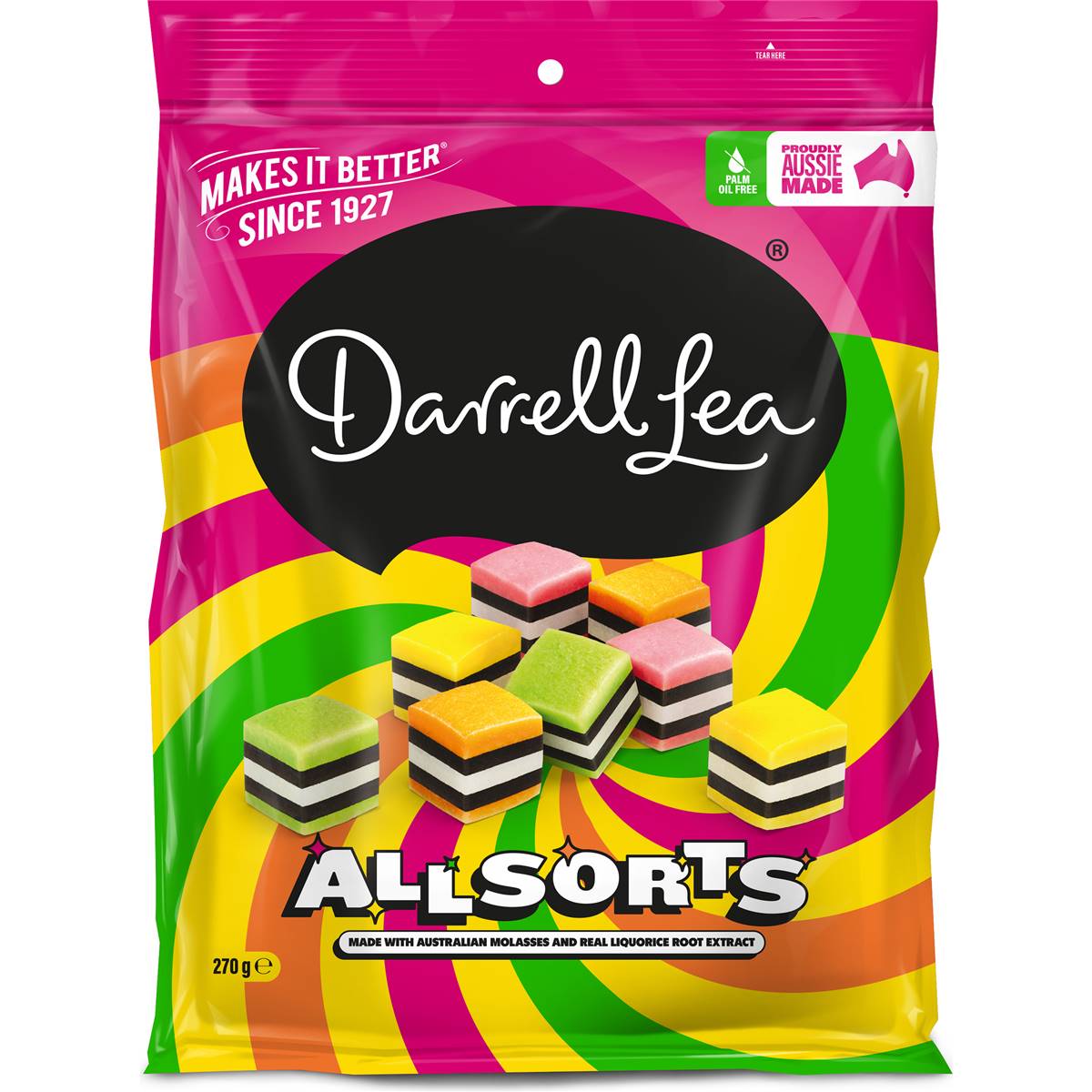 Calories in Coles Premium Liquorice Allsorts calcount