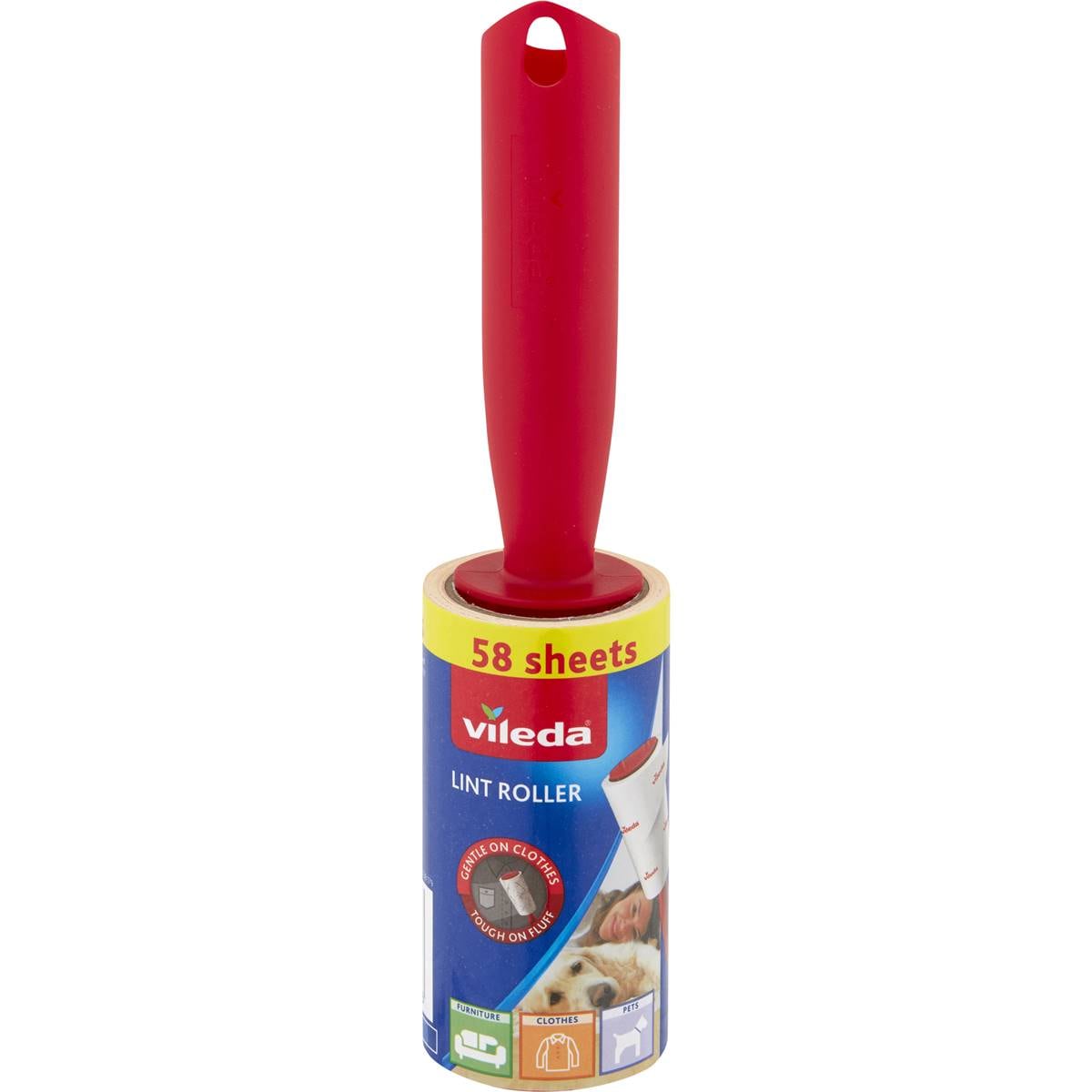 Vileda Lint Roller 58 sheets