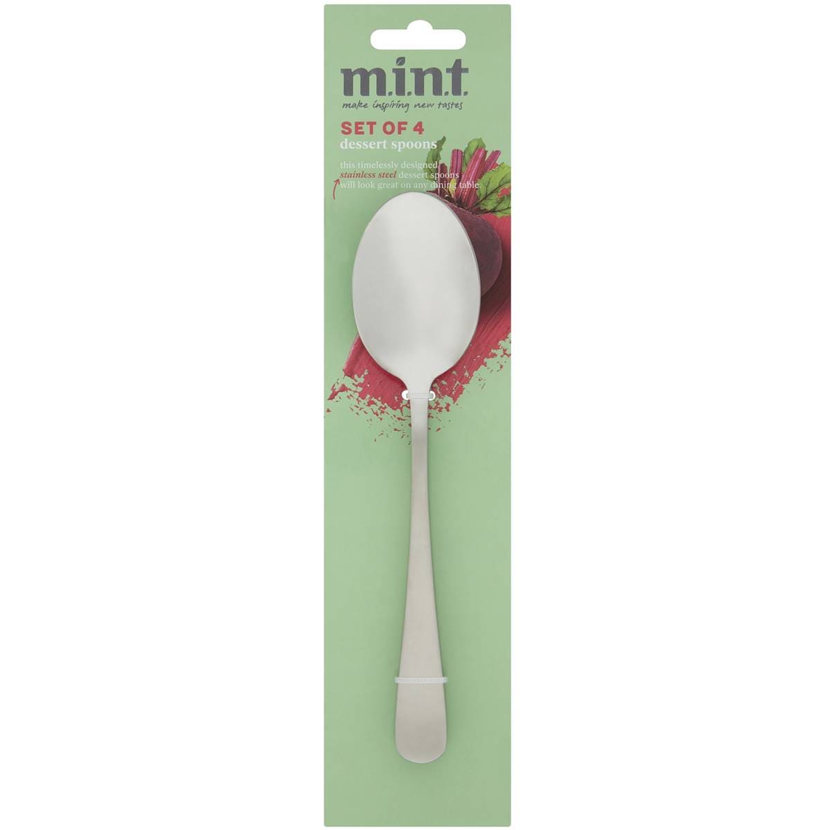 MINT Dessert Spoons Stainless Steel