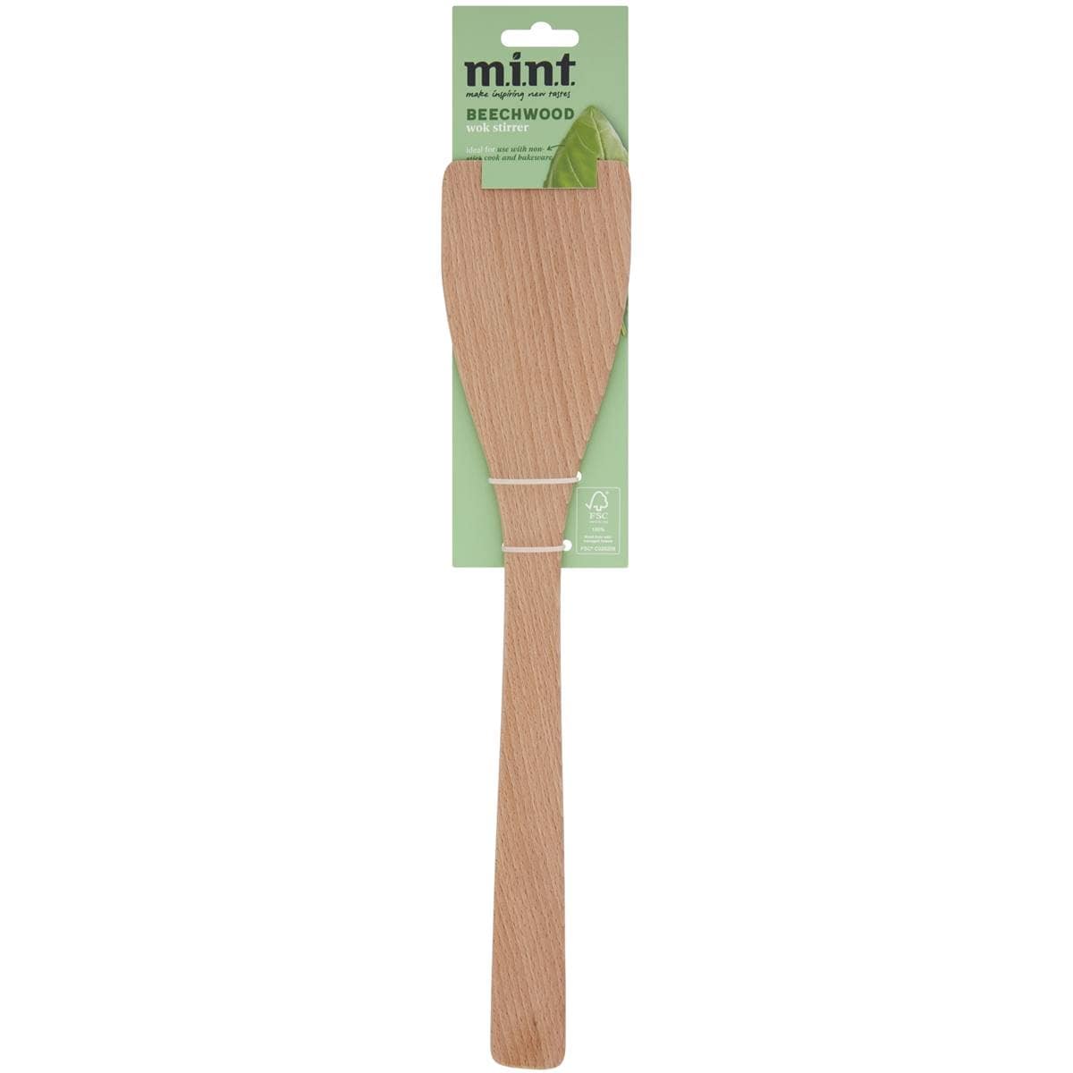 MINT Beechwood Wok Stirrer