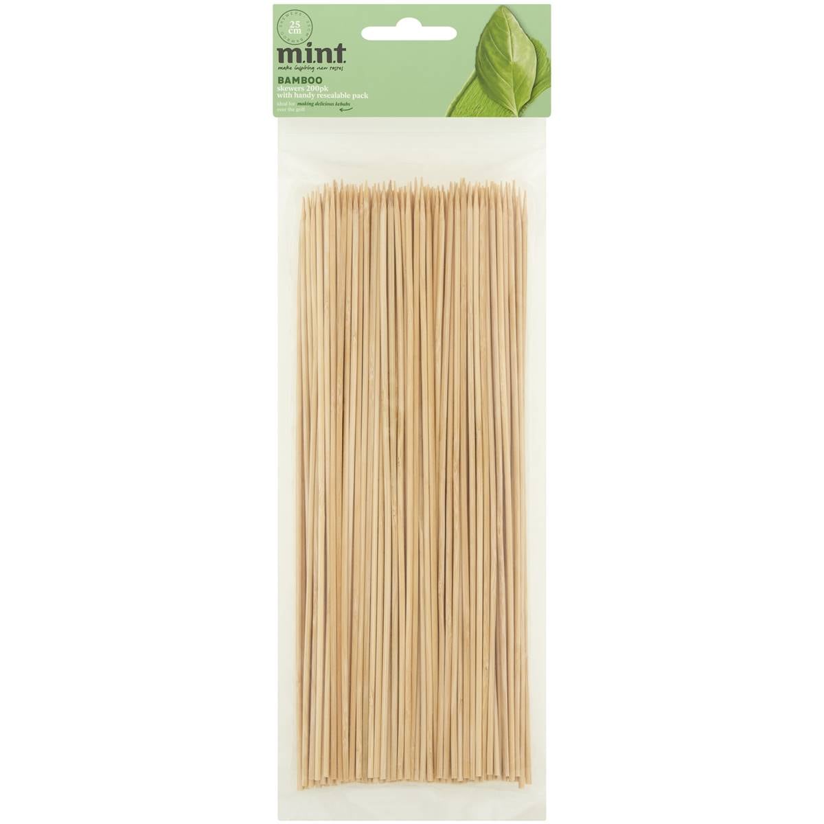 MINT Bamboo Skewer 25cm