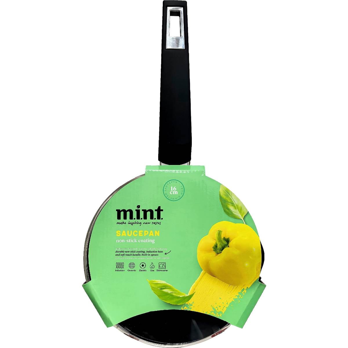 MINT Non-Stick Coating Saucepan 16cm