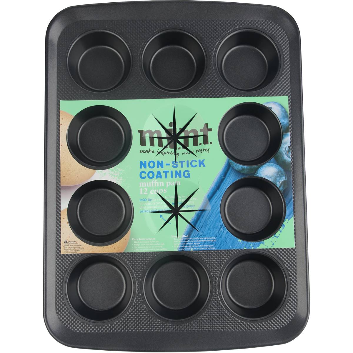 MINT Non-Stick Coating Muffin Pan 12 Cups