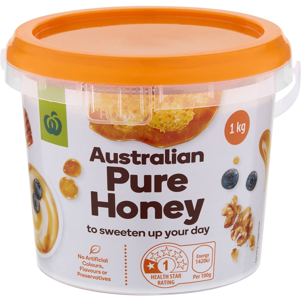 Woolworths Pure Australian Honey Pail