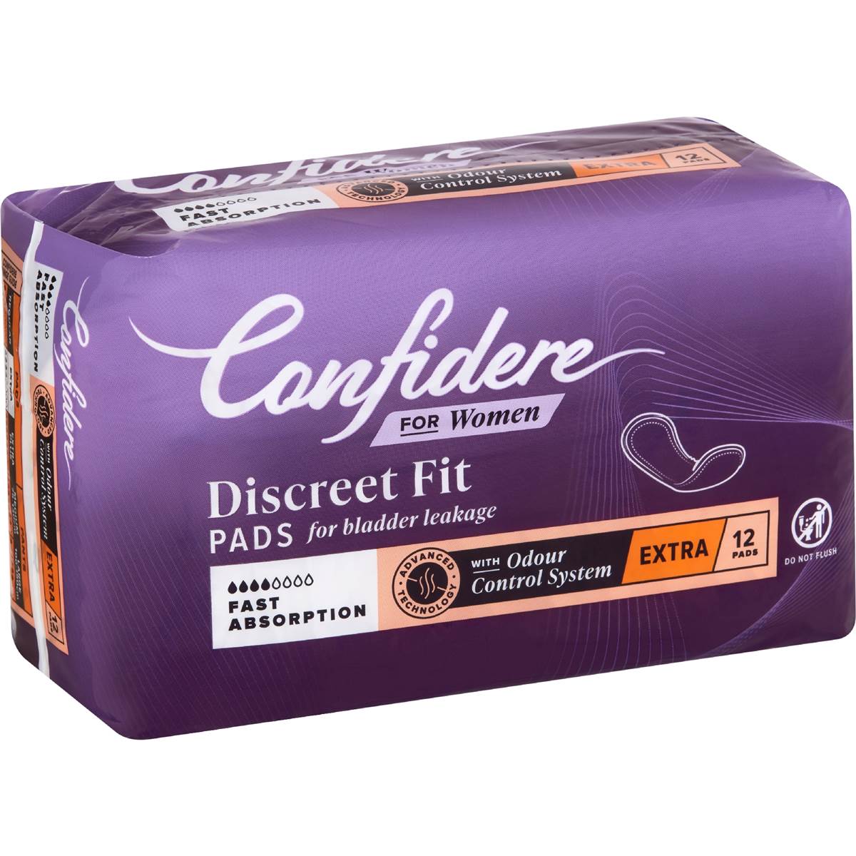 Confidere Incontinence Pads Extra