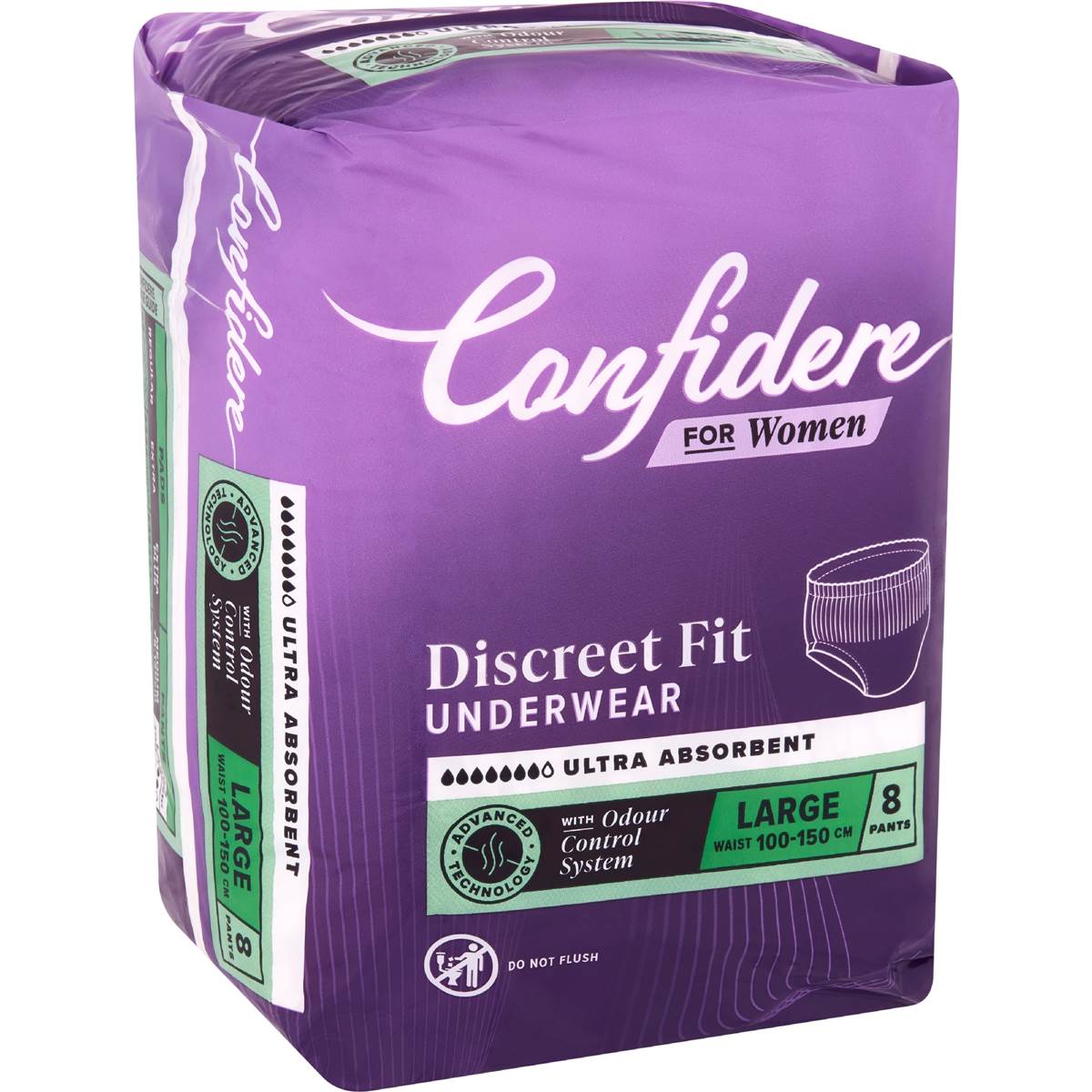 Confidere Incontinence Pants Womens Large