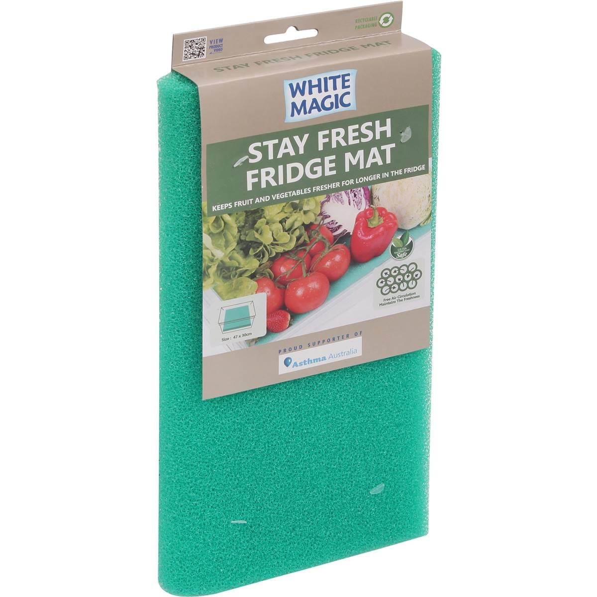 White Magic Stay Fresh Fridge Mat