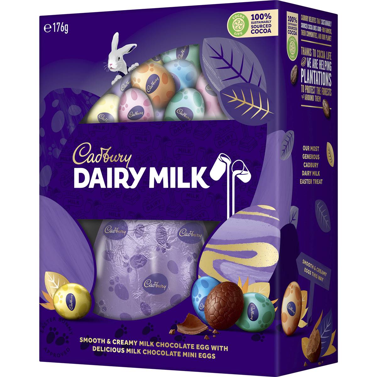 Calories in Cadbury Dairy Milk Easter Eggs Bag calcount