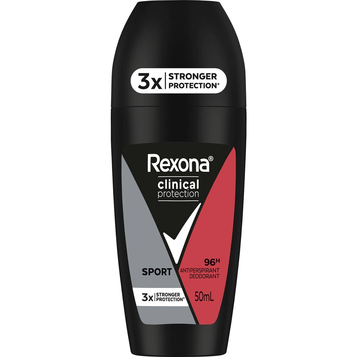 Rexona Men Clinical 96hr Deodorant Roll On Sport 50mL