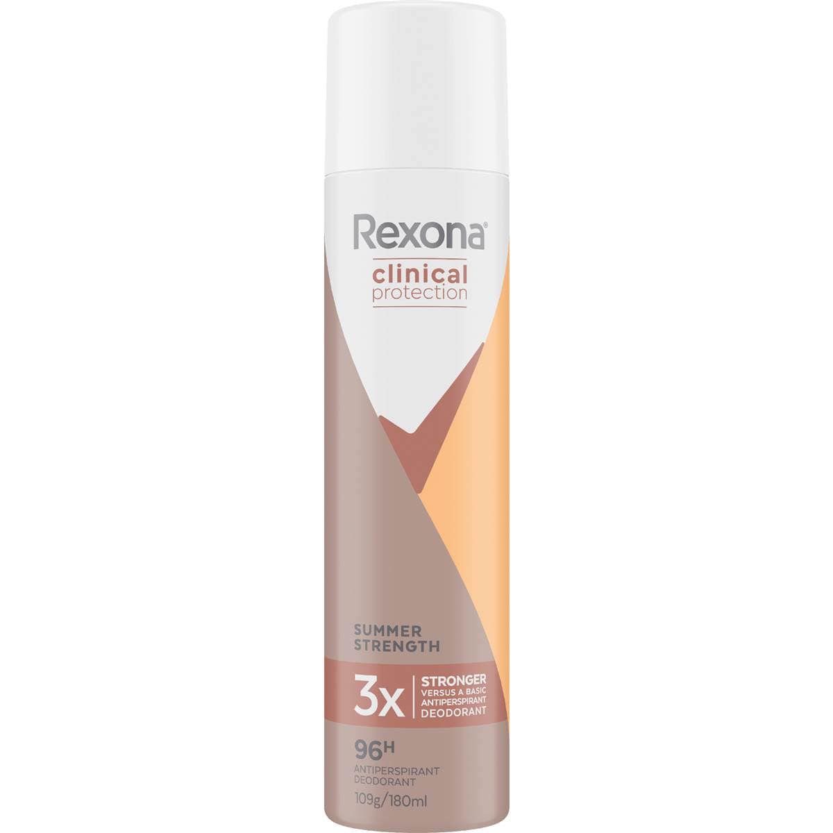 Rexona Women Clinical Protection 96H Antiperspirant Summer Strength 180mL