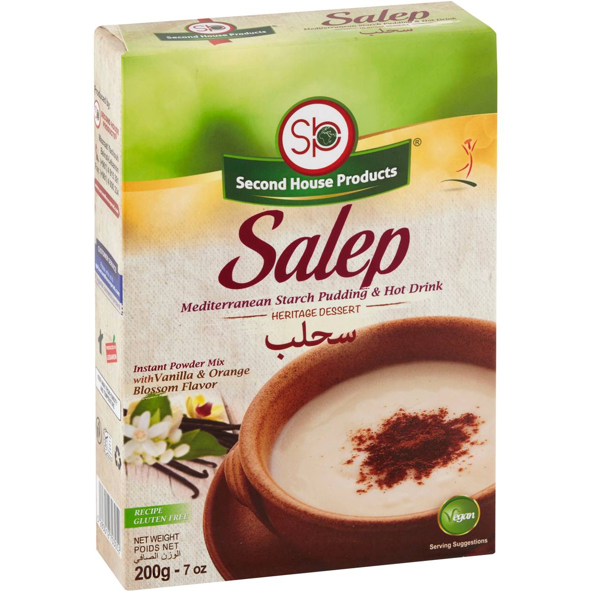 Second House Salep Pudding Mix