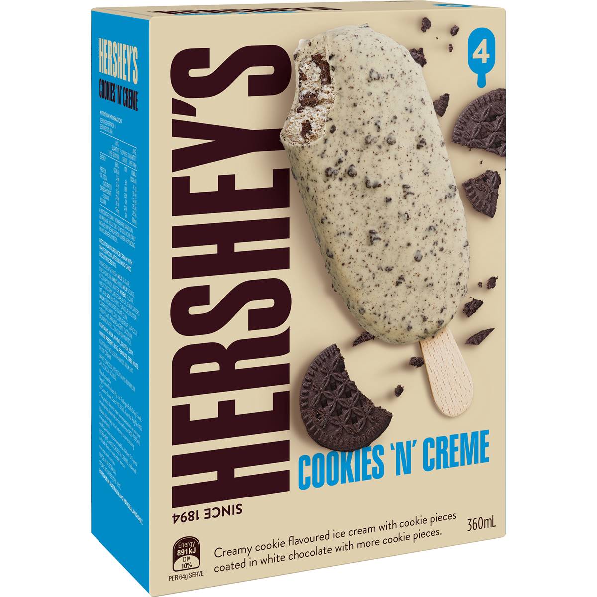 Calories in Hersheys Hershey