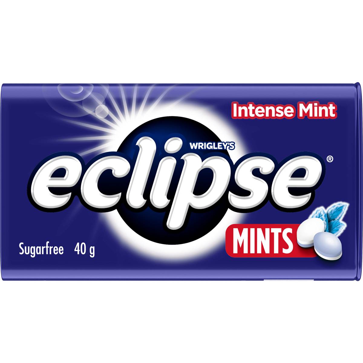 Calories in Eclipse Plus Honey Lemon & Ginger Sugar Free Mints Tin calcount