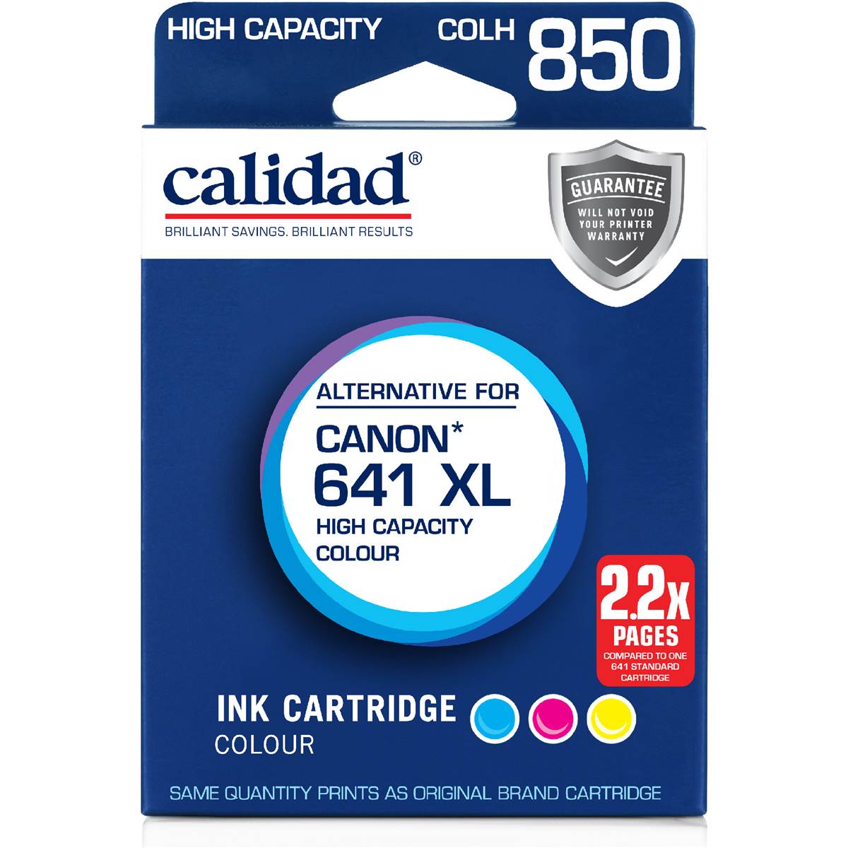 Calidad Canon Pg 641 XL Colour each