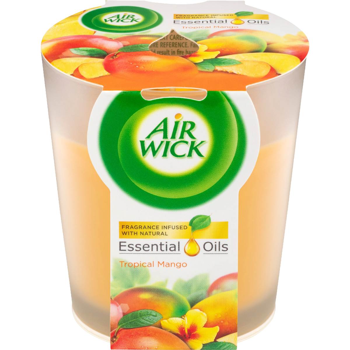 Air Wick Essential Oils Candle Tropical Mango 105g – Woolworths