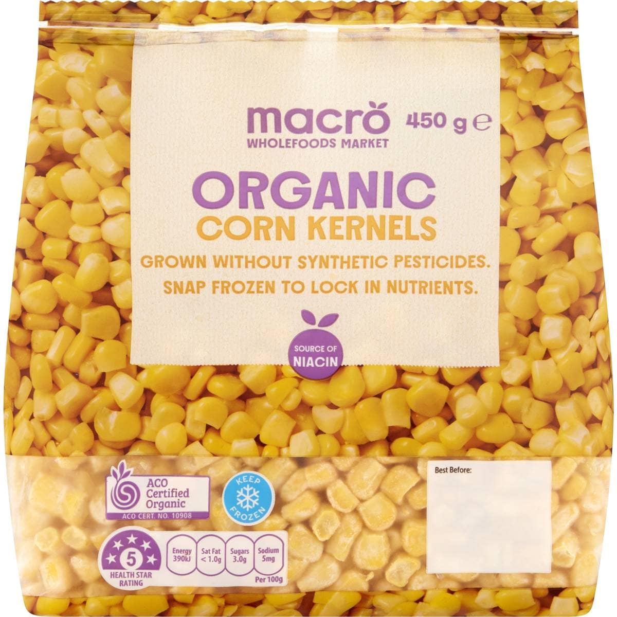 Macro Organic Corn Kernels