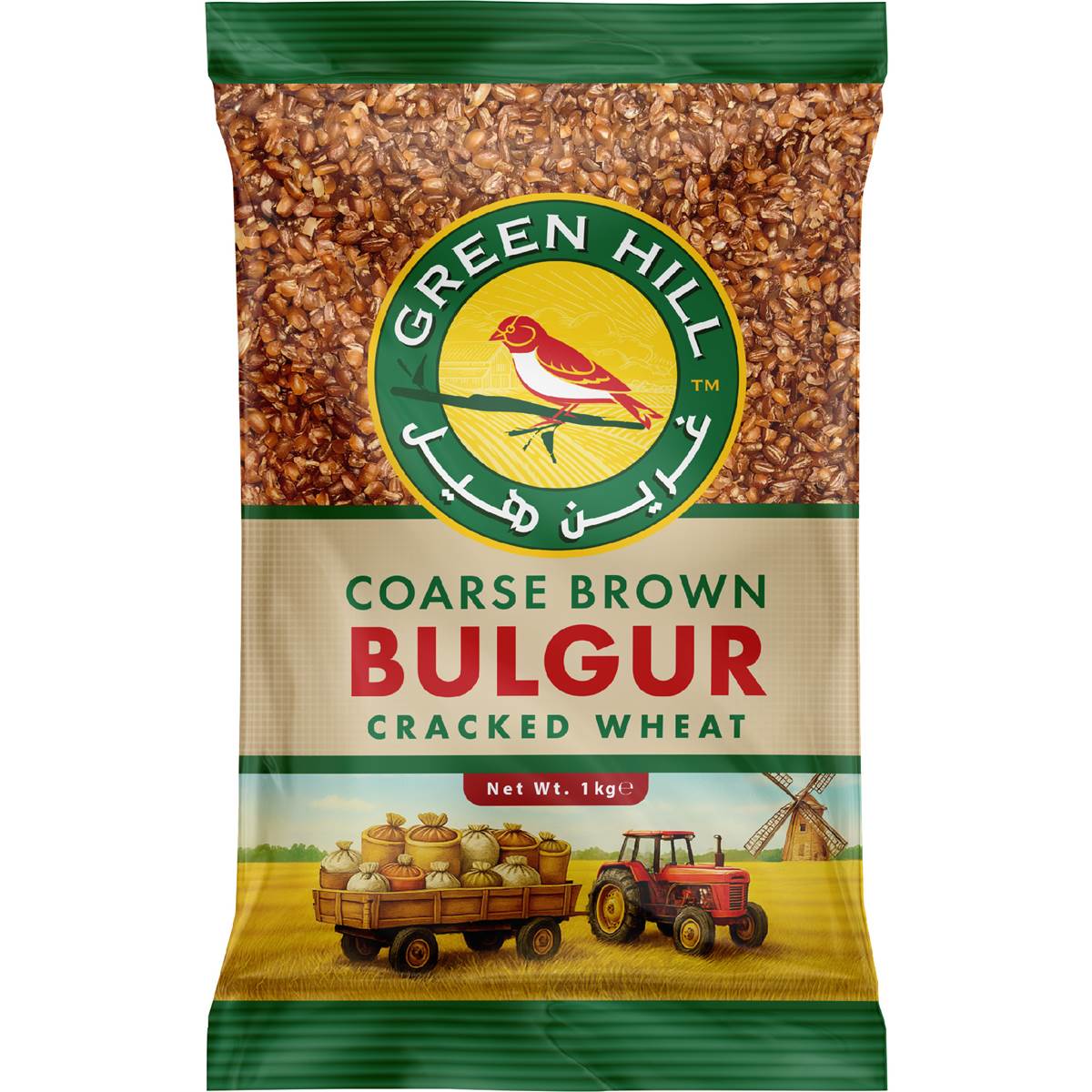 Green Hill Bulgur Brown Coarse 1kg