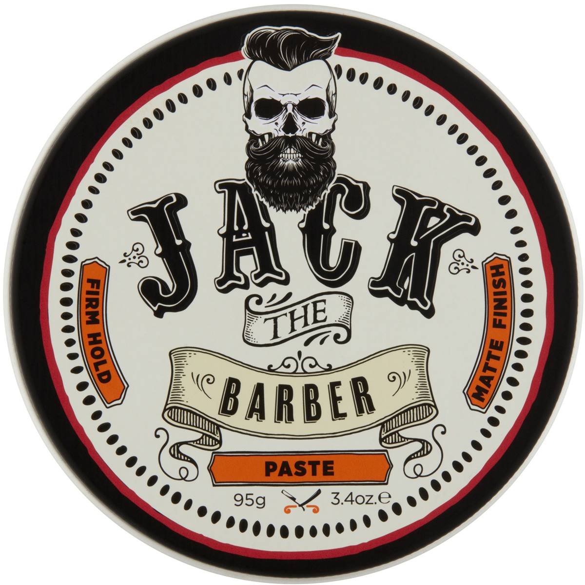 Jack The Barber Paste Mens Hair Styler Firm Hold Matte Finish 95g
