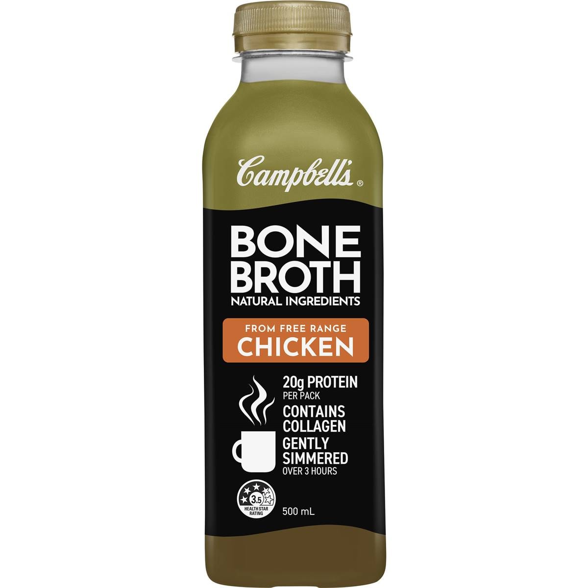 Campbell's Bone Broth Free Range Chicken 500mL