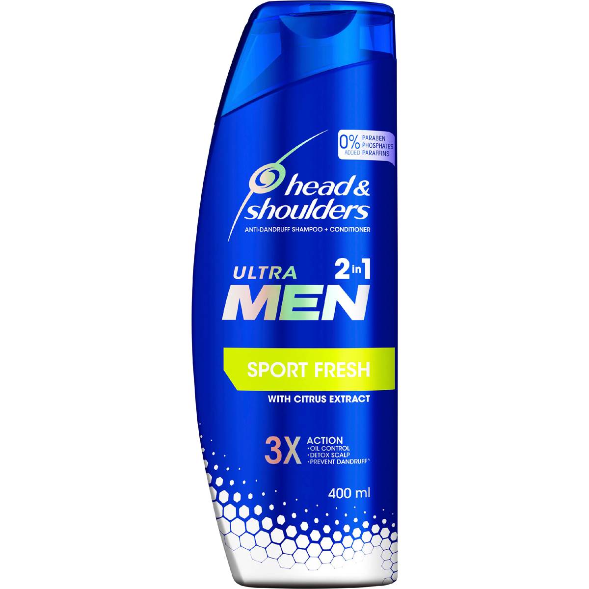 Head & Shoulders Ultramen Sports Fresh 2In1 Dandruff Shampoo & Conditioner 400mL