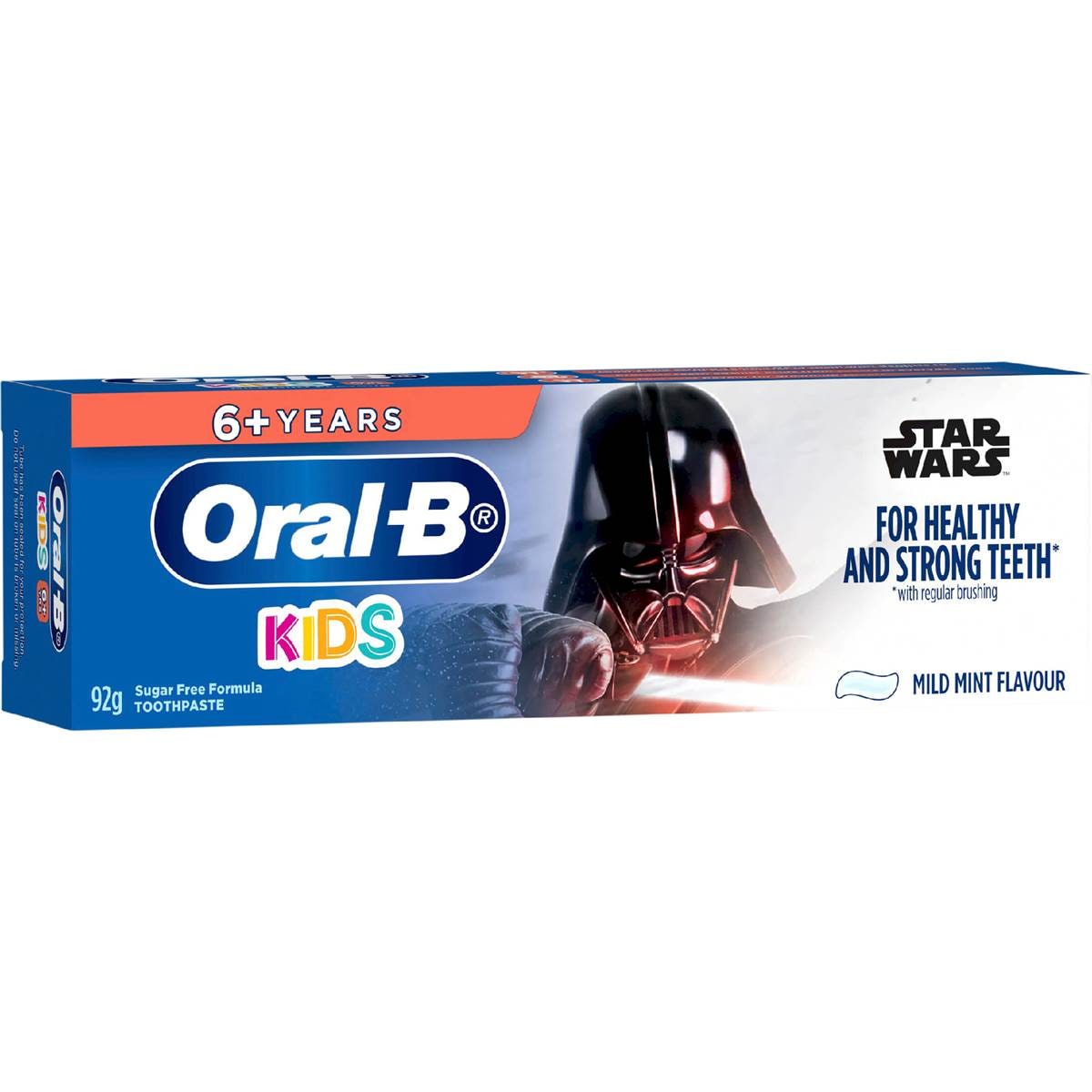 Oral-B Kids Star Wars 6+ Years Mild Fresh Mint Toothpaste 92g