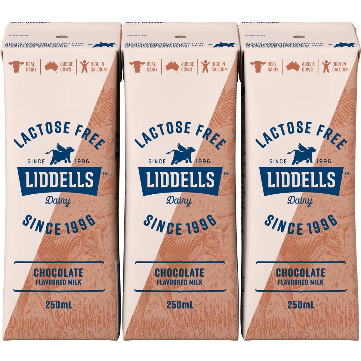 Liddells Lactose Free Chocolate Long Life Milk Poppers
