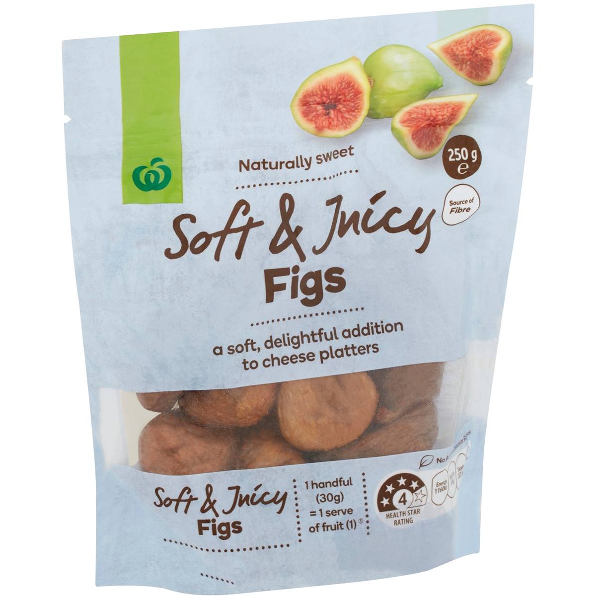 Calories in Woolworths Soft & Juicy Figs