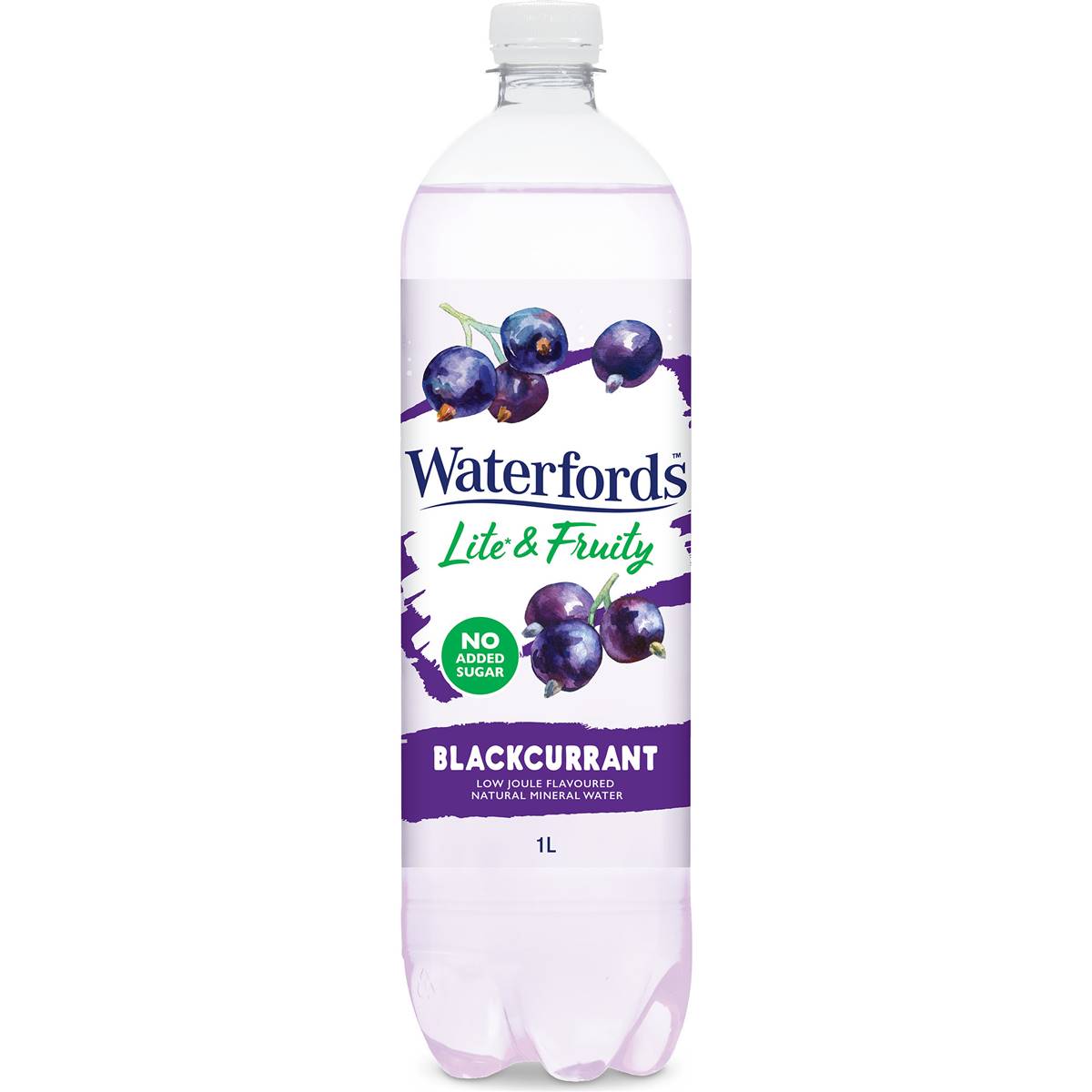 Calories in Waterfords Lite & Fruity Blackcurrant