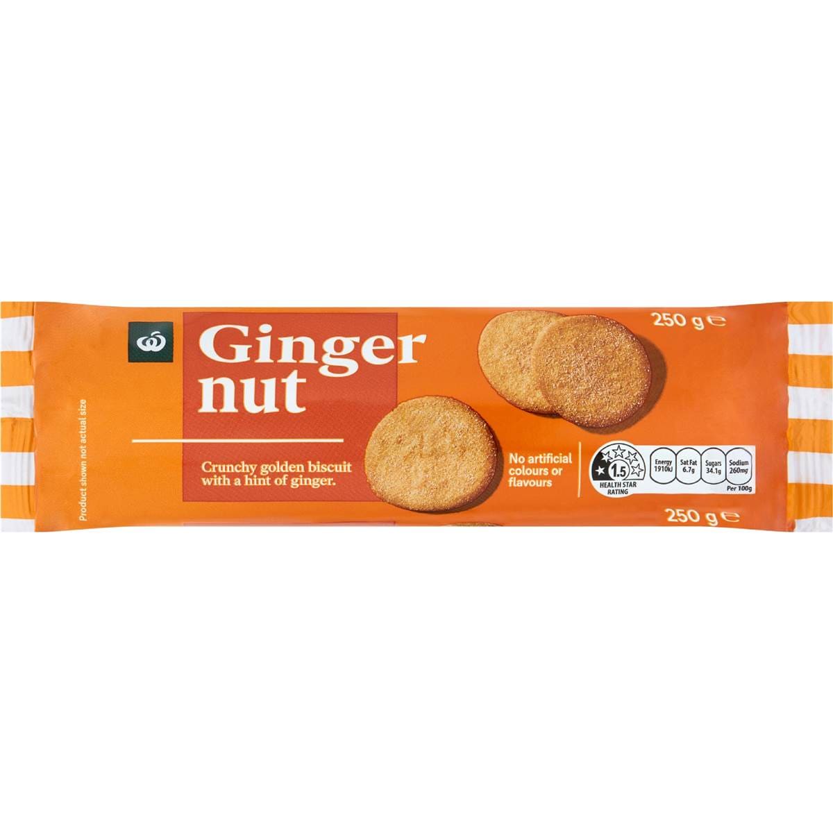 Calories in Woolworths Ginger Thins calcount