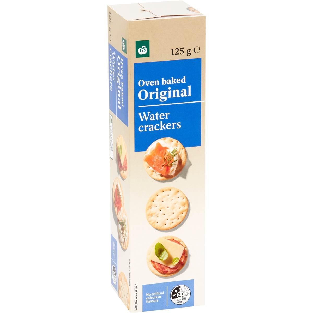 Woolworths Plain Water Crackers