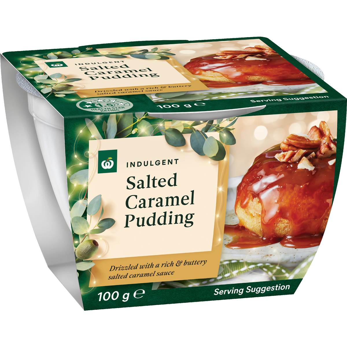Woolworths Salted Caramel Pudding