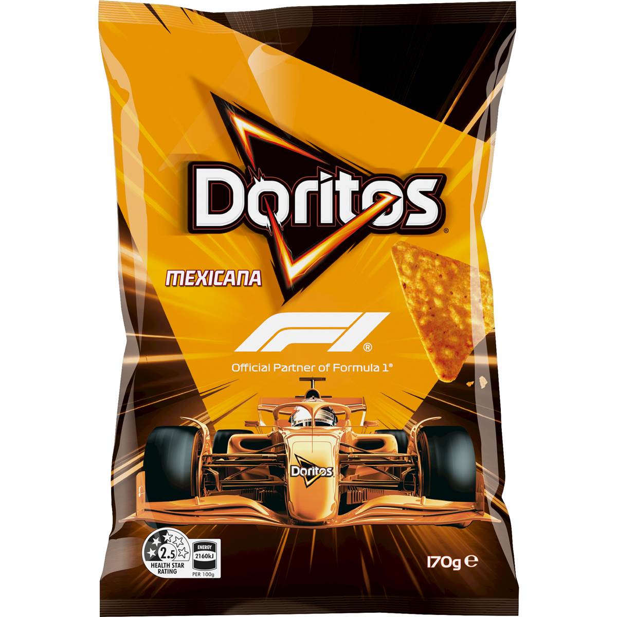Doritos Corn Chips Mexicana Share Pack 170g