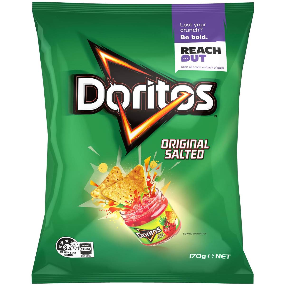 Calories in Doritos Share Pack Original calcount