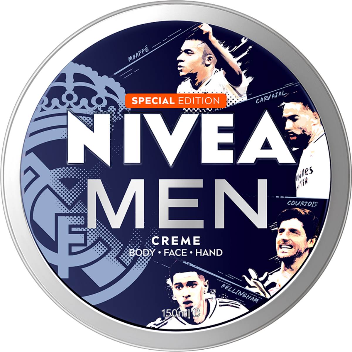 Nivea Men Hydrating Moisturiser For Face Hands & Body 150mL