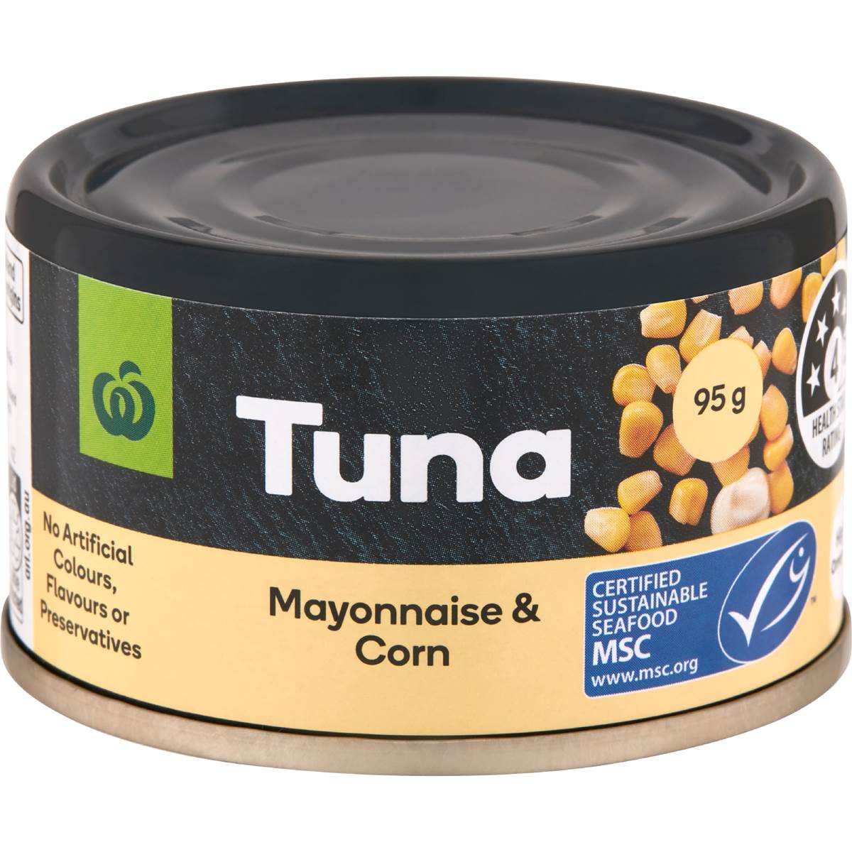 Calories in Woolworths Tuna Mayonnaise & Corn calcount