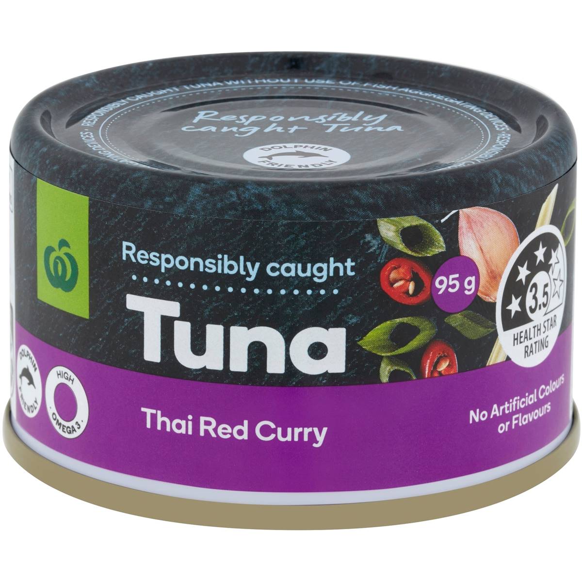 Calories in Woolworths Tuna Thai Red Curry calcount