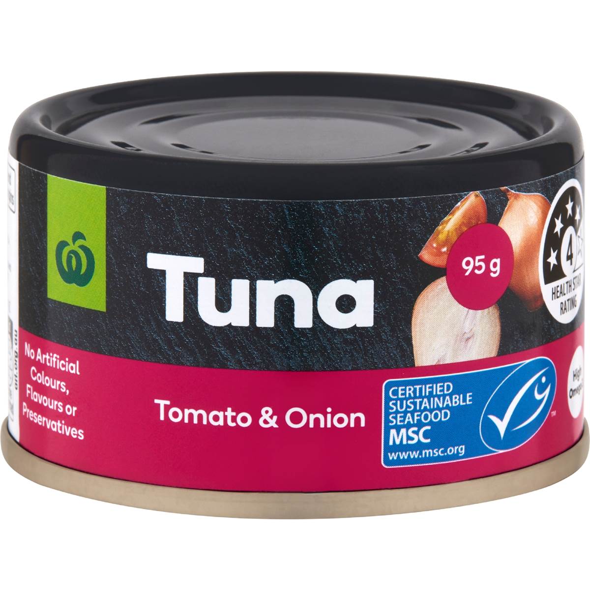 Calories in Woolworths Tuna Tomato And Onion calcount