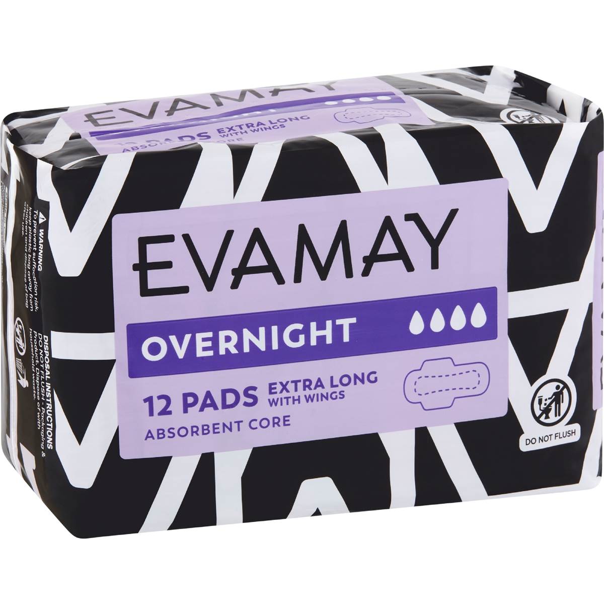 Evamay Pads With Wings Night