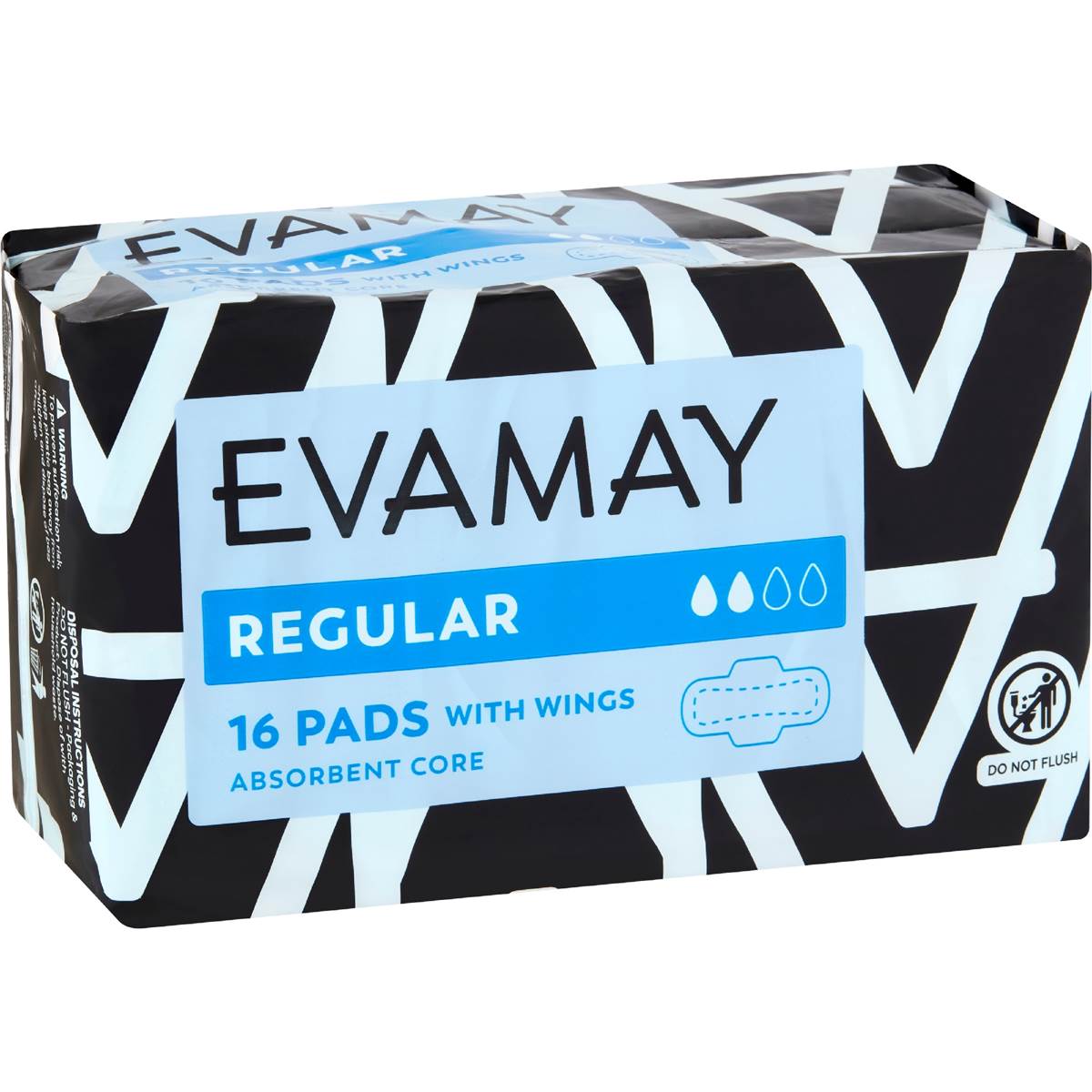 Evamay Pads With Wings Regular