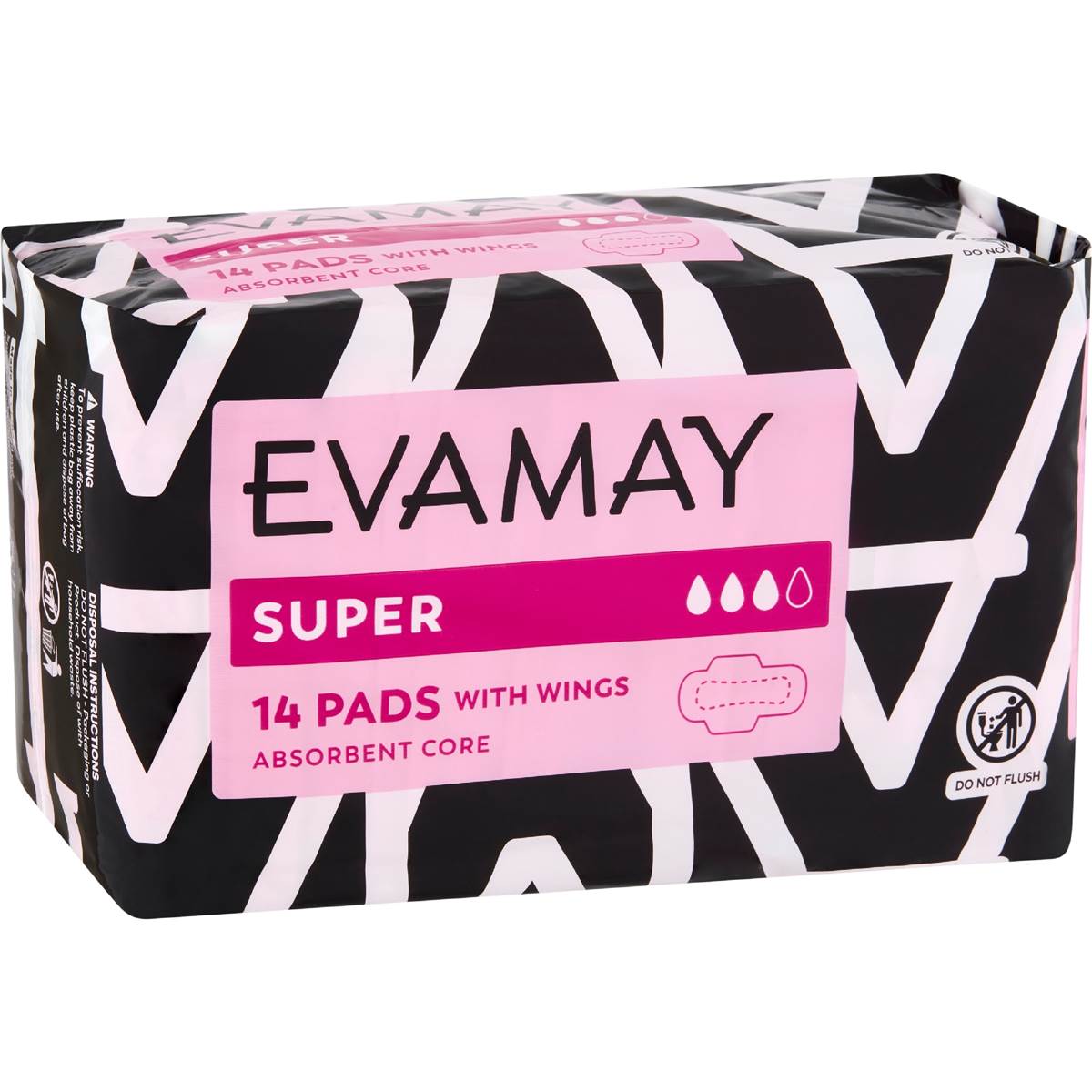 Evamay Pads With Wings Super
