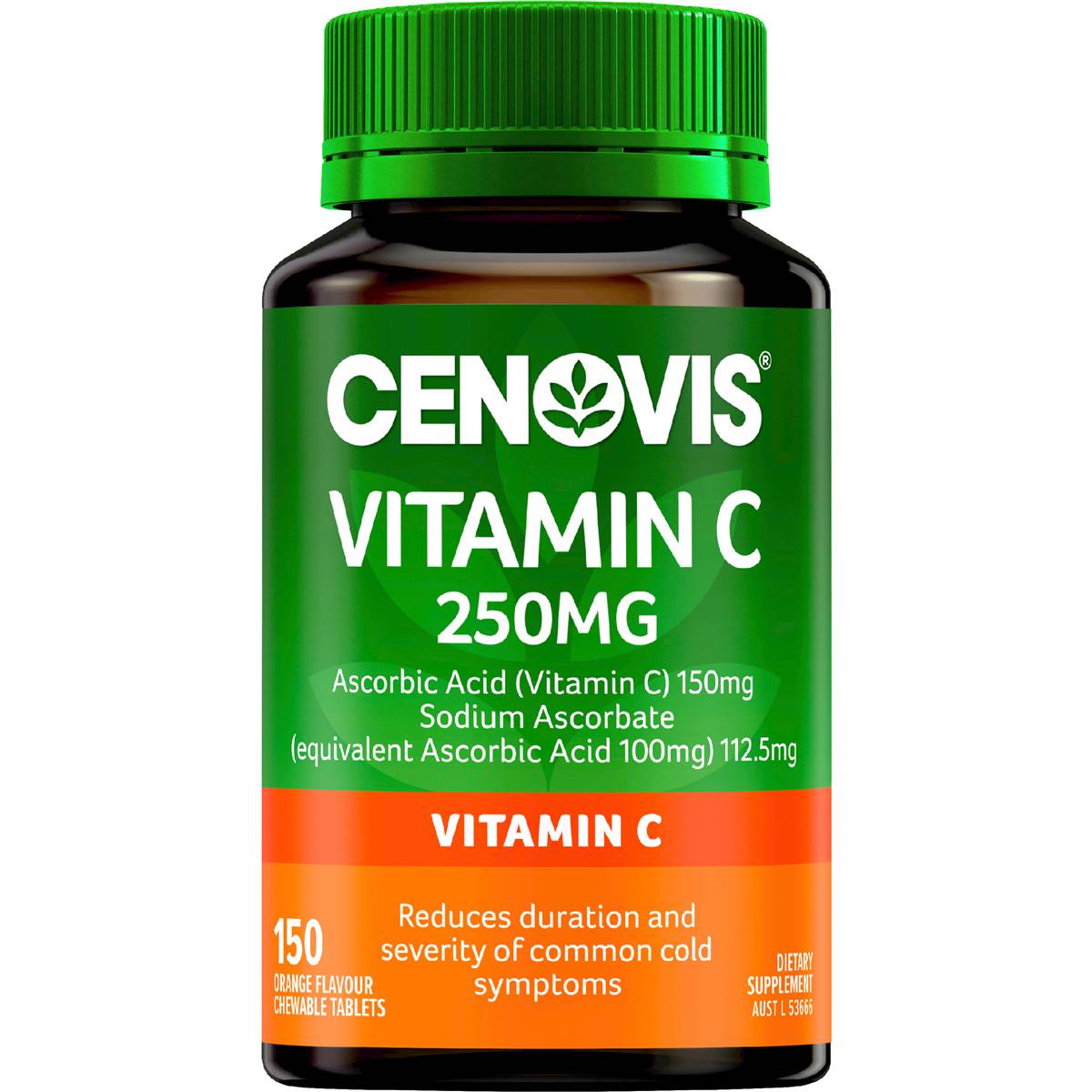 Cenovis Vitamin C 250mg Tablets For Immune Support 150 pack