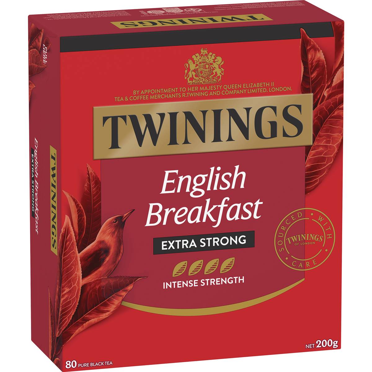 Calories in Twinings English Breakfast Extra Strong Tea Bags