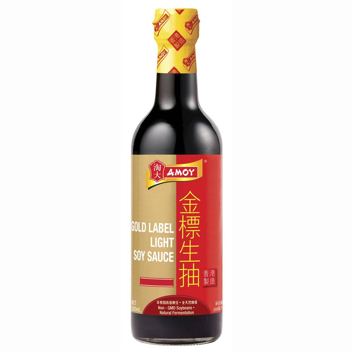 Calories in Amoy Gold Label Light Soy Sauce