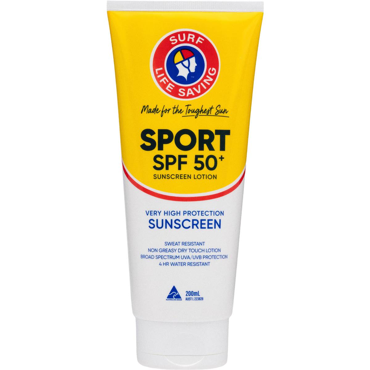 Surf Life Saving SPF 50+ Sport Sunscreen