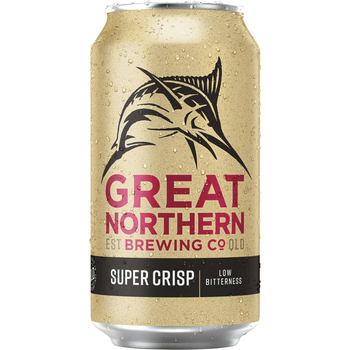 Calories in Great Northern Brewing Company Super Crisp Lager Can